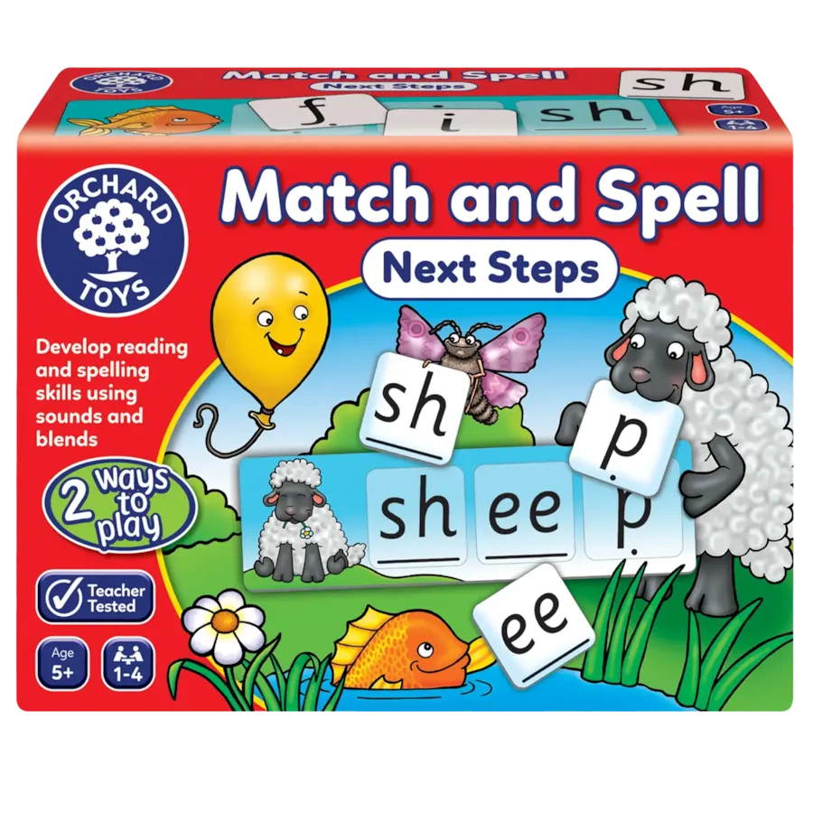 Orchard Toys - Match & Spell Next Steps Game