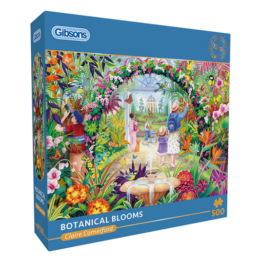 Jigsaw 500pc Gibsons - Botanical Blooms
