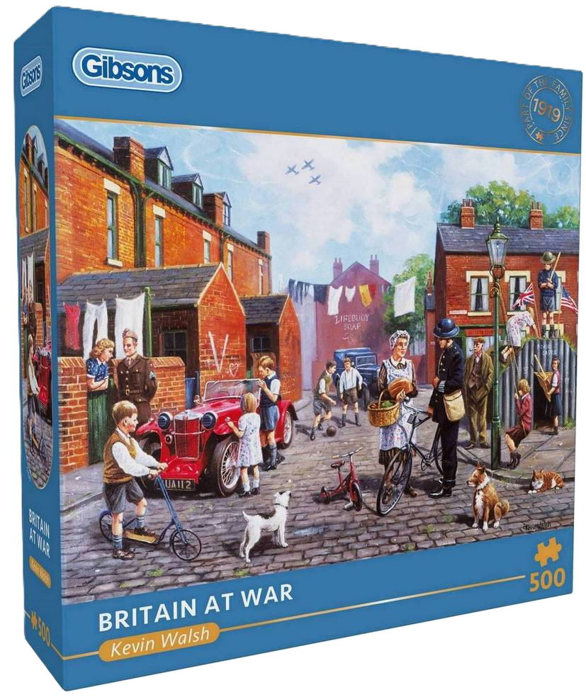 Jigsaw 500pc Gibsons - Britain at War