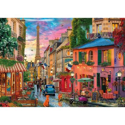 Jigsaw 1000pc Gibsons - Sunset over Paris