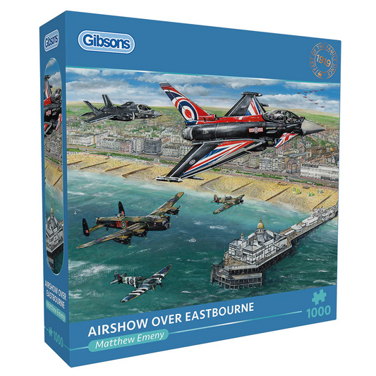 Jigsaw 1000pc Gibsons - Airshow Over Eastbourne