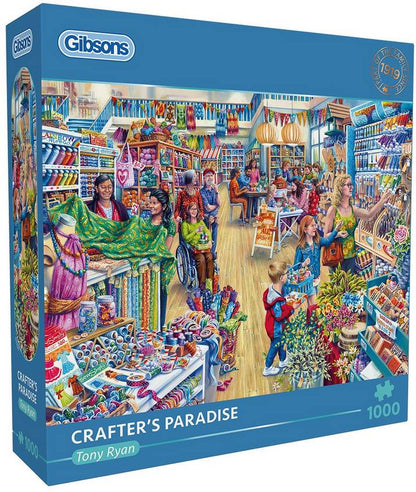 Jigsaw 1000pc Gibsons - Crafters Paradise