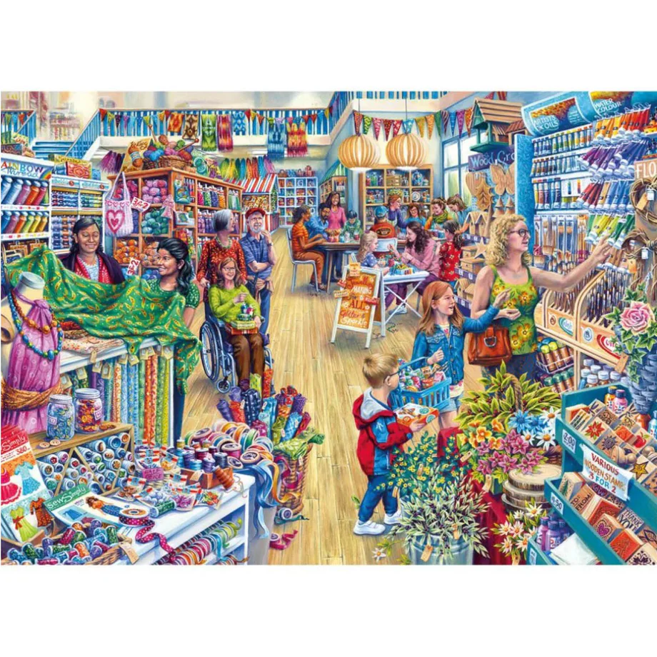 Jigsaw 1000pc Gibsons - Crafters Paradise