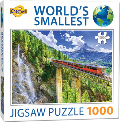 Jigsaw 1000pc Worlds Smallest - Matterhorn