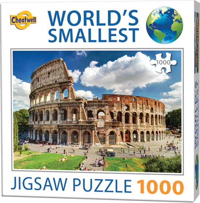 Jigsaw 1000pc Worlds Smallest - The Colosseum