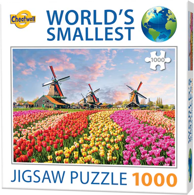Jigsaw 1000pc Worlds Smallest - Dutch Windmill
