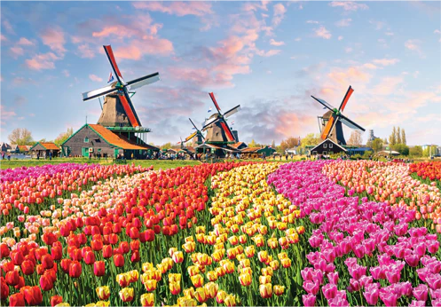 Jigsaw 1000pc Worlds Smallest - Dutch Windmill