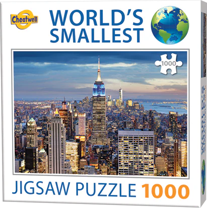 Jigsaw 1000pc Worlds Smallest - New York
