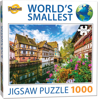 Jigsaw 1000pc Worlds Smallest - Strasborg