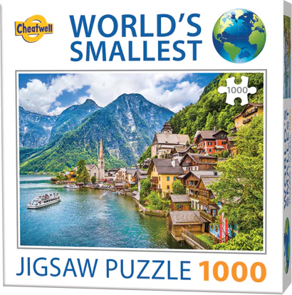 Jigsaw 1000pc Worlds Smallest - Hallstatt