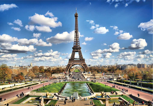Jigsaw 1000pc Worlds Smallest - Eiffel Tower