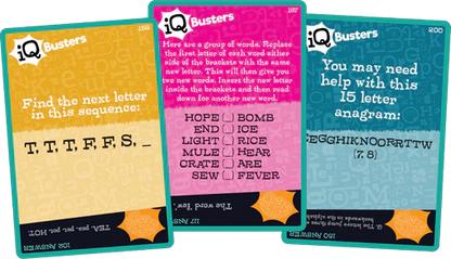 IQ Busters Cards - Word Puzzlers