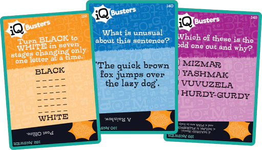 IQ Busters Cards - Word Puzzlers