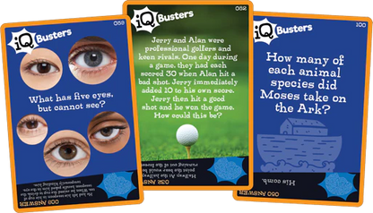 IQ Busters Cards - Mind Bogglers