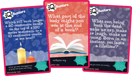 IQ Busters Cards - Brain Trainers 