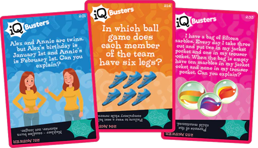 IQ Busters Cards - Brain Trainers 