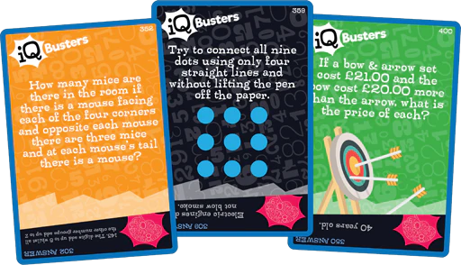  IQ Busters Cards - Nutty Numbers