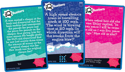  IQ Busters Cards - Nutty Numbers