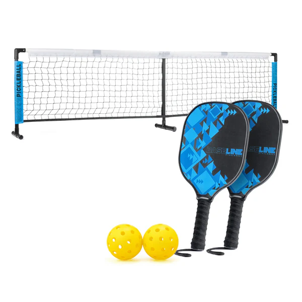 Baseline - Pickleball Bat, Ball & Net - 2 Player