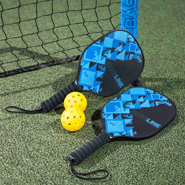 Baseline - Pickleball Bat, Ball & Net - 2 Player