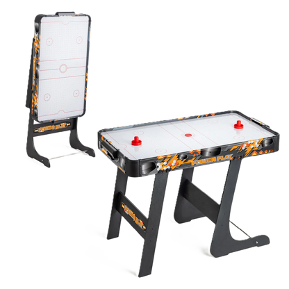 Power Play - 3Ft Air Hockey Table with Folding Legs