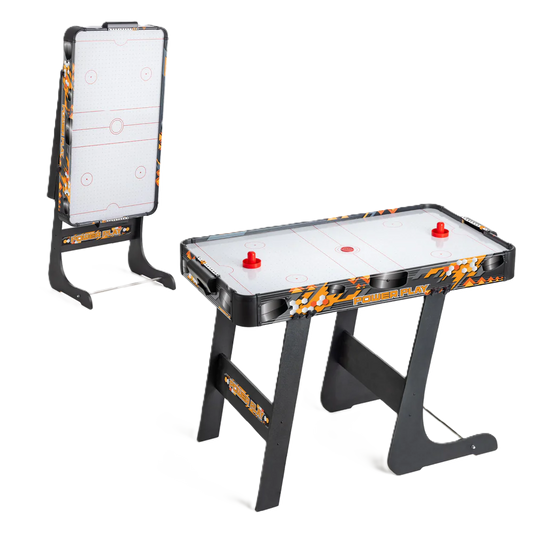 Power Play - 3Ft Air Hockey Table with Folding Legs