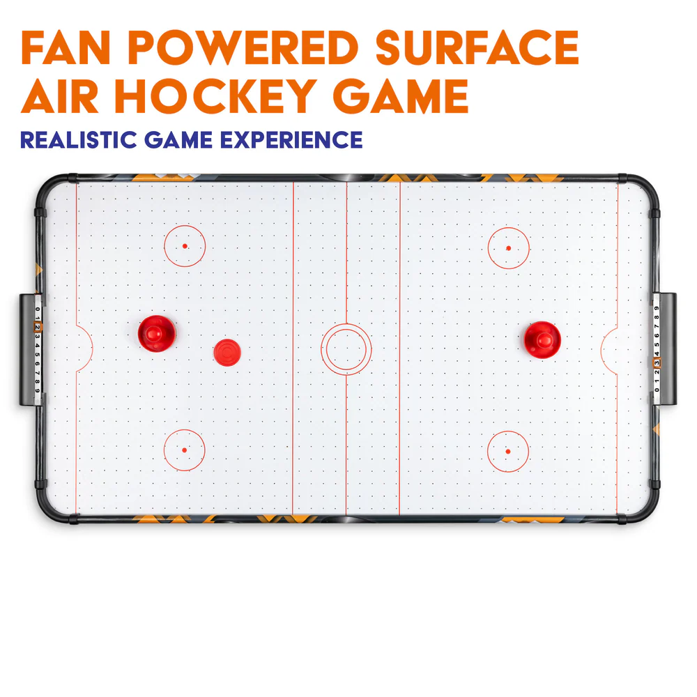 Power Play - 3Ft Air Hockey Table with Folding Legs