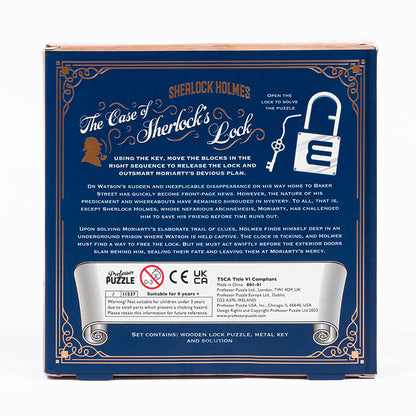 Sherlock Holmes - The Case of Sherlock’s Lock Puzzle