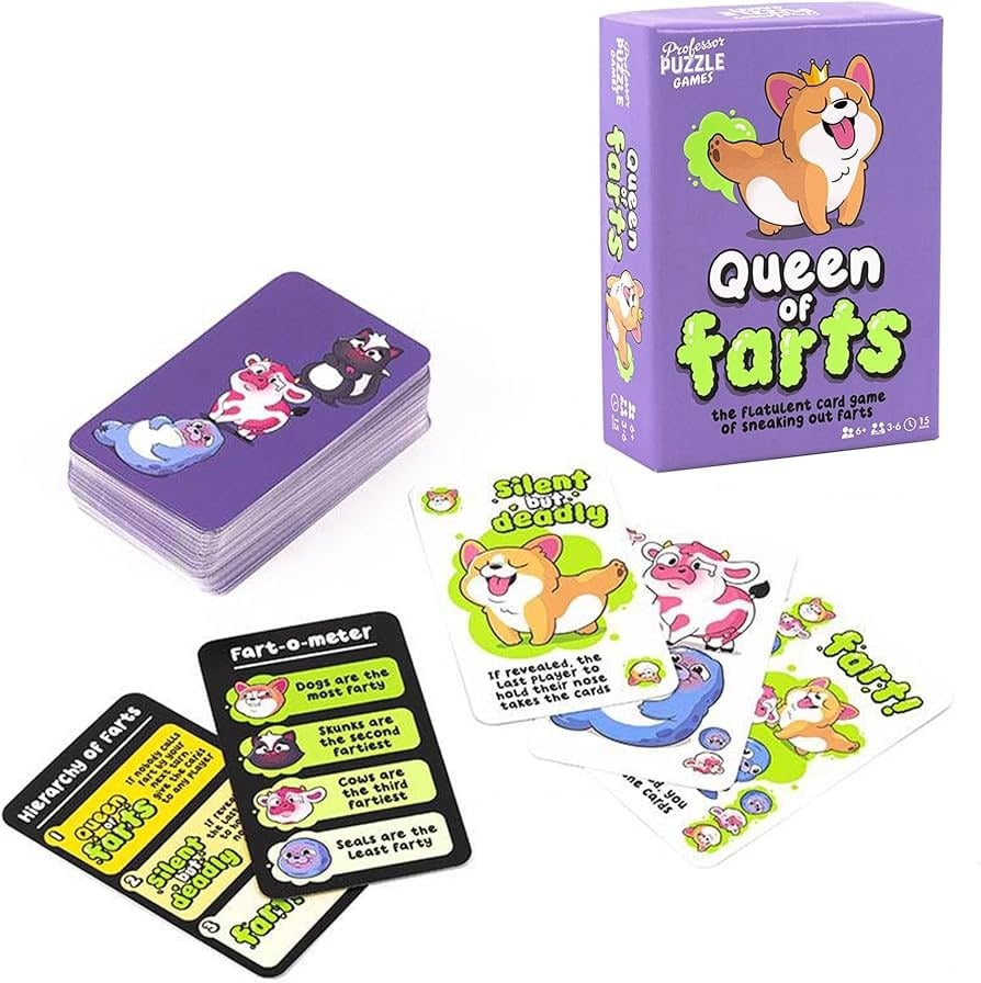 Queen of Farts Card Game
