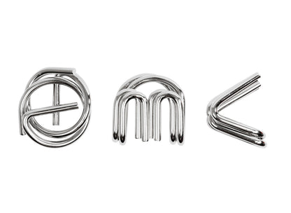 Einstein E=mc2 Metal Puzzles