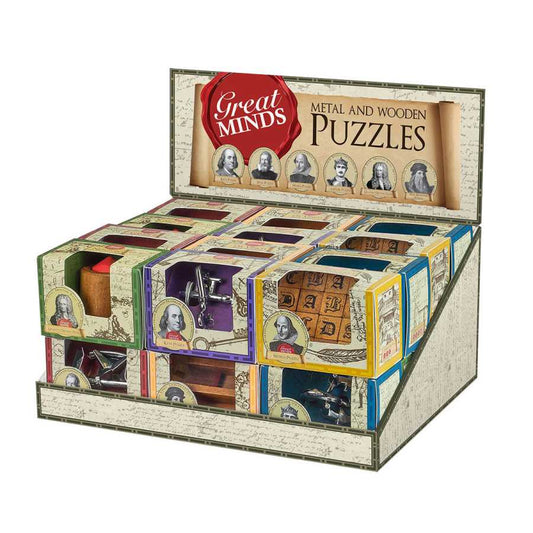 Great Minds Metal & Wooden Puzzles 