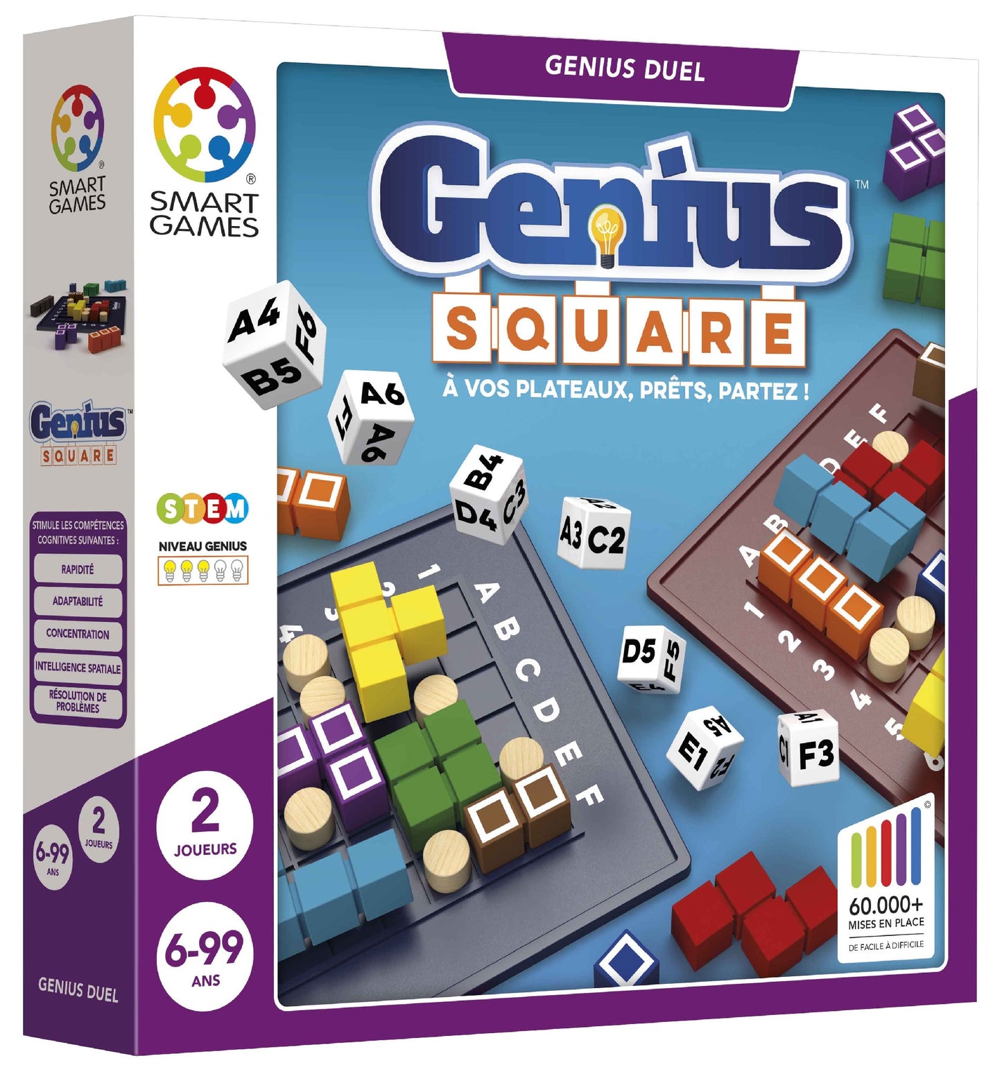 Genius Square Battle Game