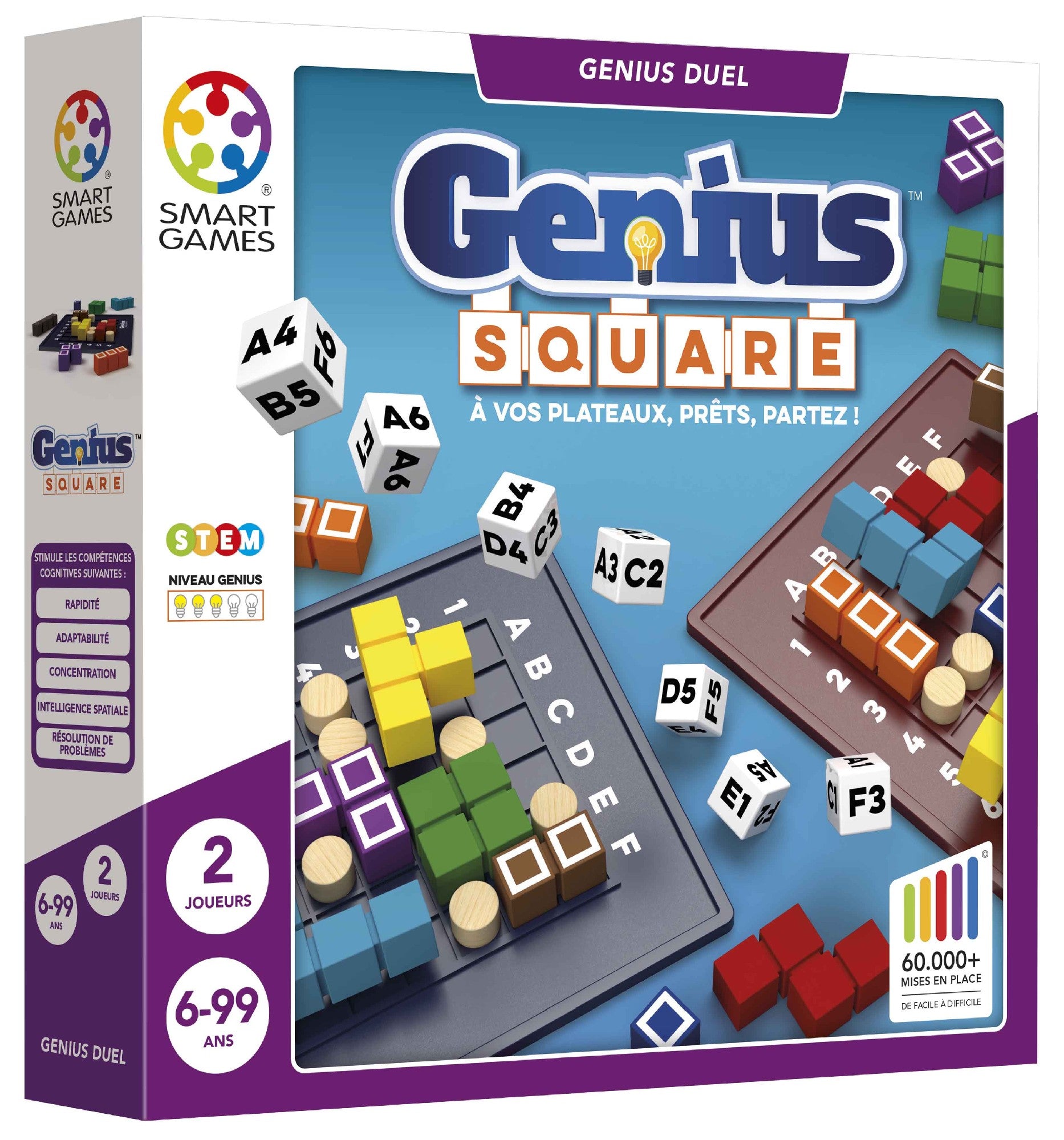 Genius Square Battle Game
