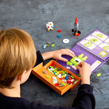 Plus-Plus - Puzzle by Number Activity Pad - Space