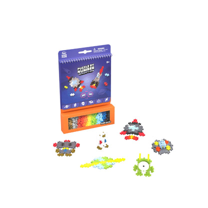 Plus-Plus - Puzzle by Number Activity Pad - Space