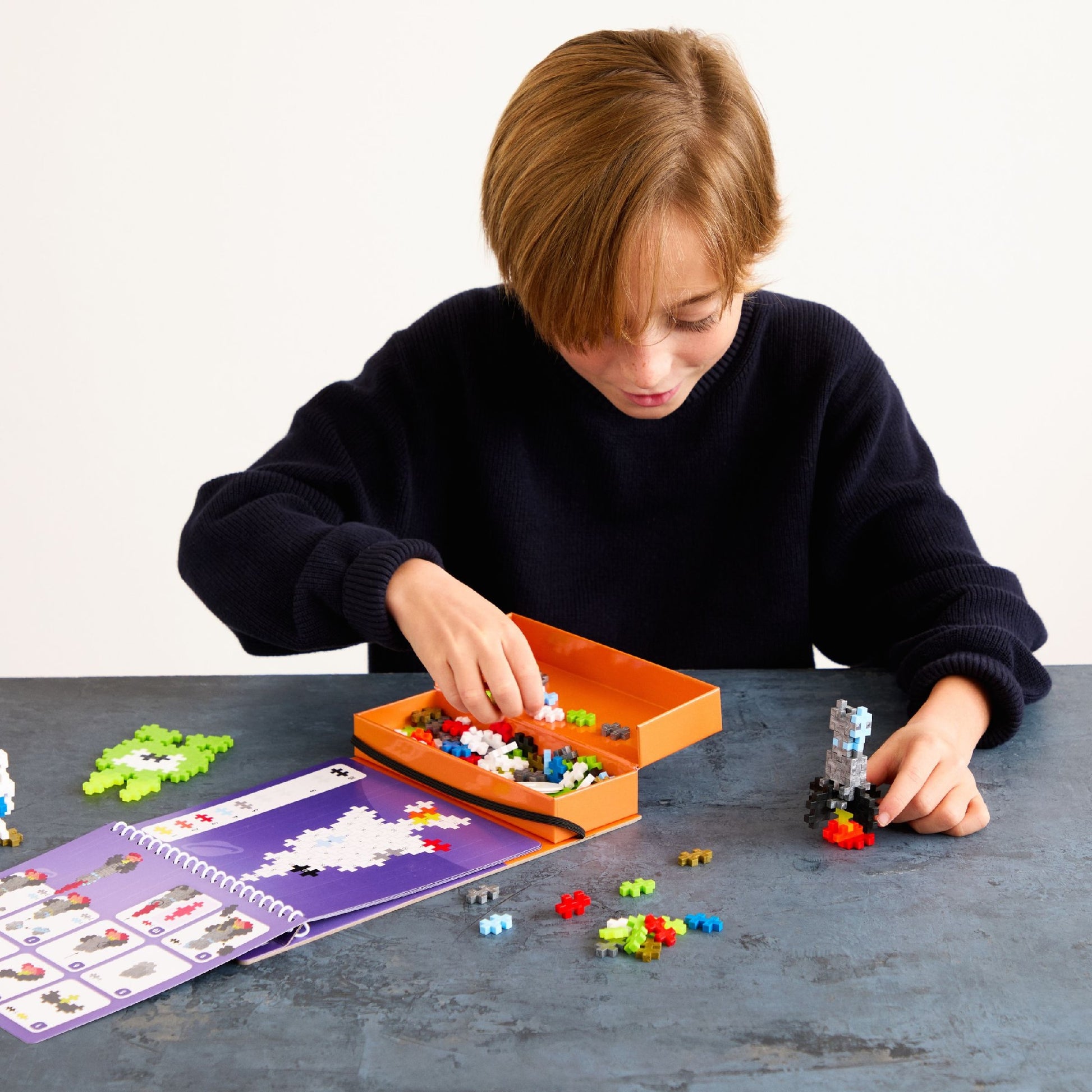 Plus-Plus - Puzzle by Number Activity Pad - Space