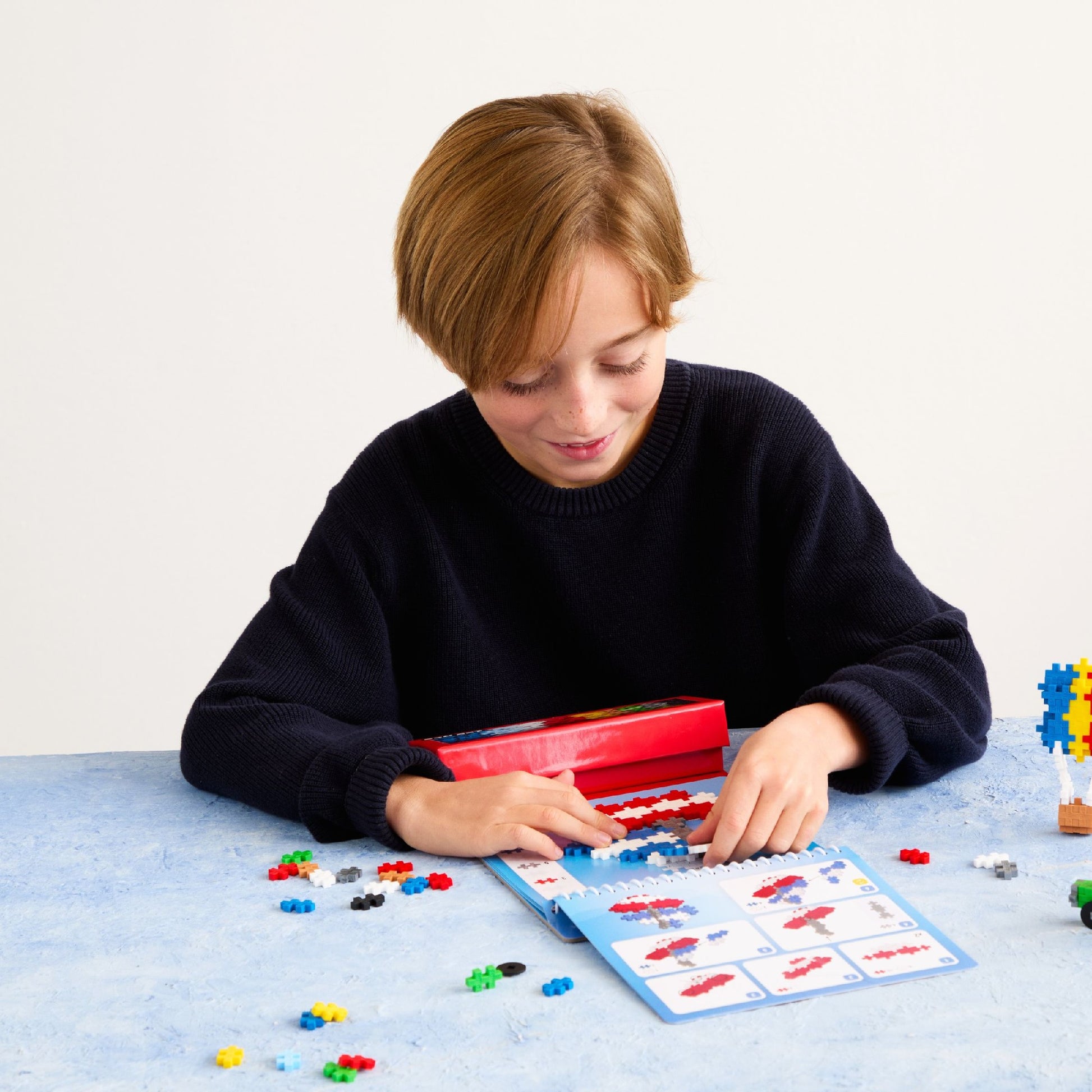 Plus-Plus - Puzzle by Number Activity Pad - Transportation