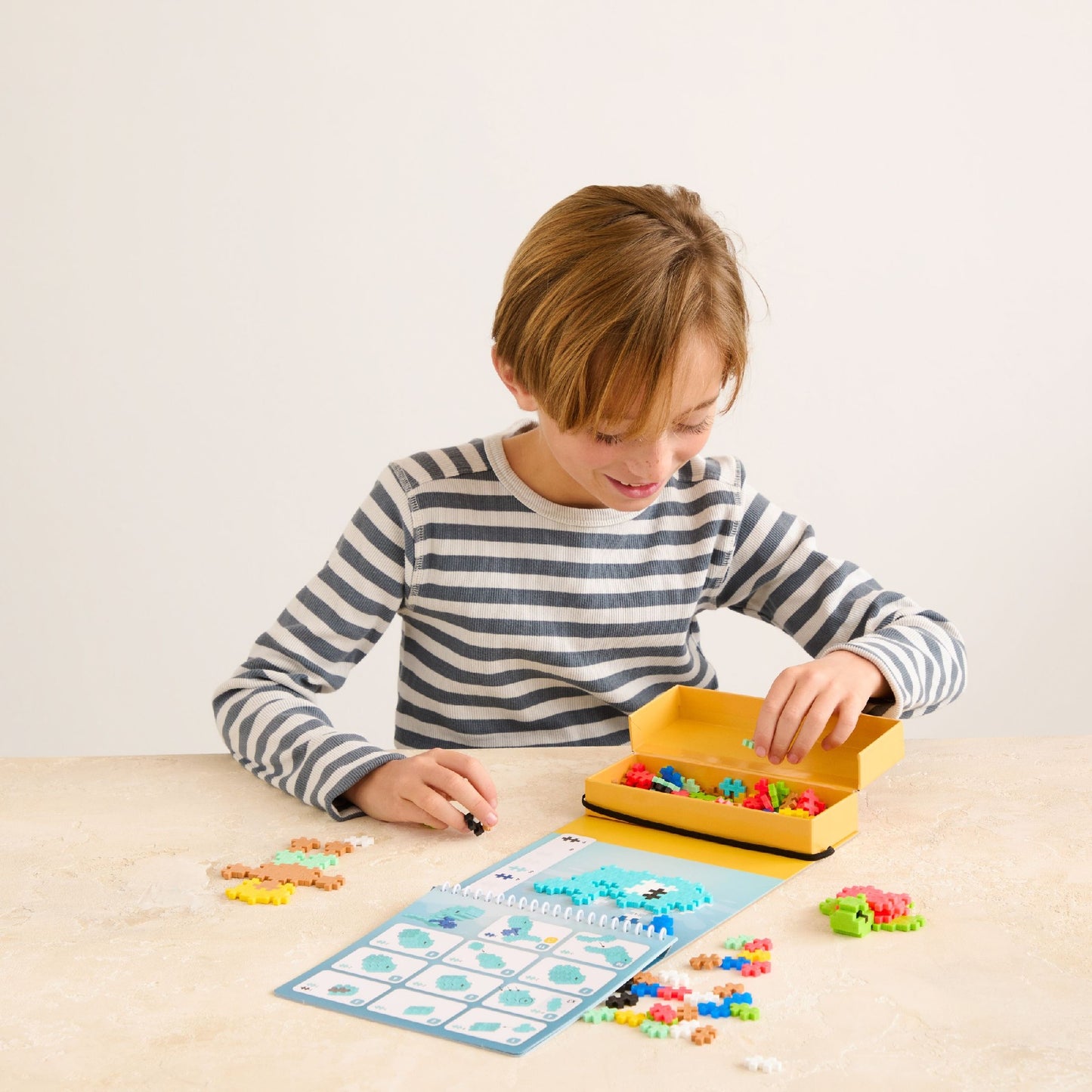 Plus-Plus - Puzzle by Number Activity Pad - Ocean