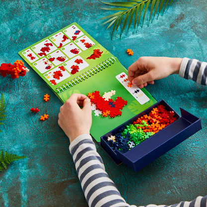 Plus-Plus - Puzzle by Number Activity Pad - Dinosaurs
