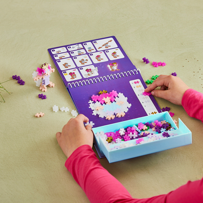 Plus-Plus - Puzzle by Number Activity Pad - Enchanted Forest