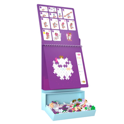 Plus-Plus - Puzzle by Number Activity Pad - Enchanted Forest
