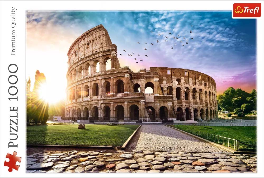 Jigsaw 1000pc - Sun-Drenched Colosseum