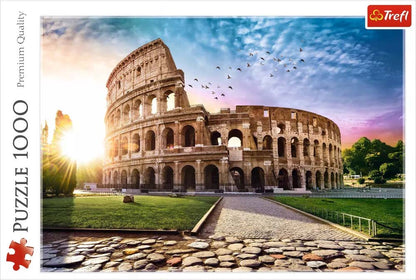 Jigsaw 1000pc - Sun-Drenched Colosseum