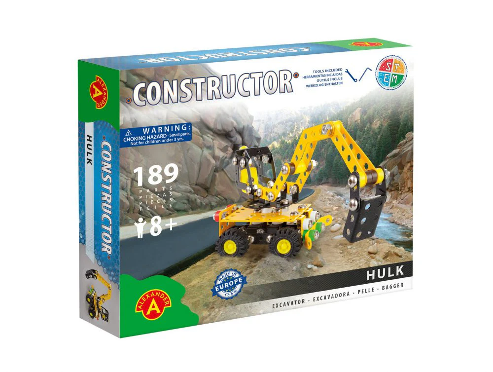 Constructor Hulk Excavator 189parts