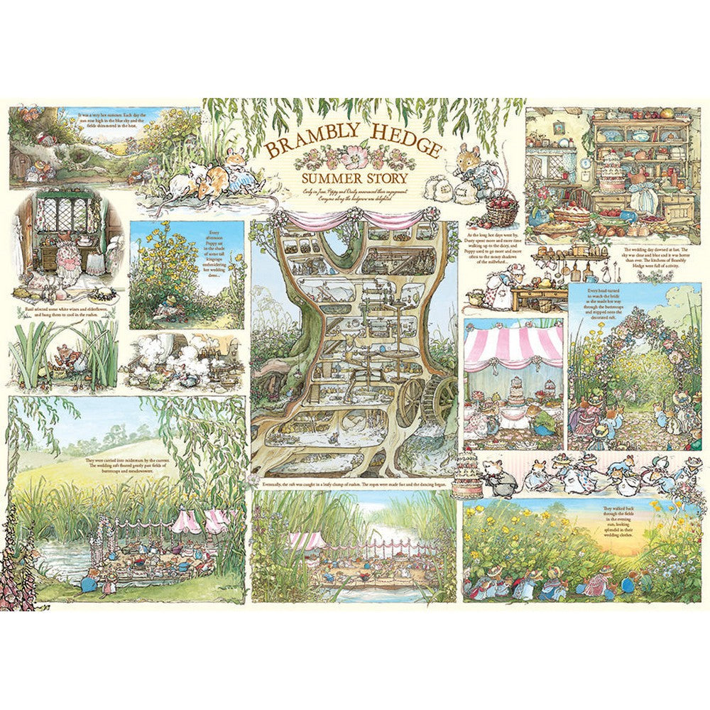 Jigsaw 1000pc Cobble Hill - Brambly Hedge Summer Story 