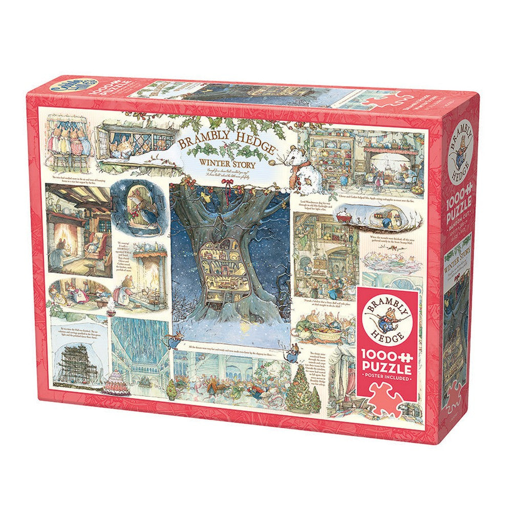 Jigsaw 1000pc Cobble Hill - Brambly Hedge Winter Story