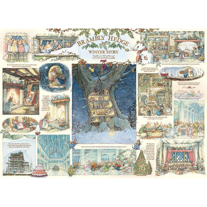 Jigsaw 1000pc Cobble Hill - Brambly Hedge Winter Story