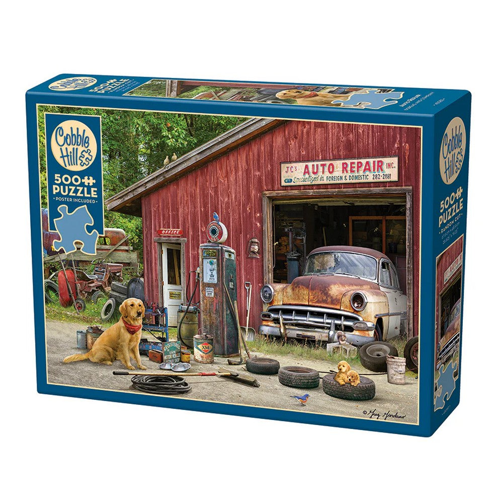 Jigsaw 500pc Cobble Hill - Auto Repair