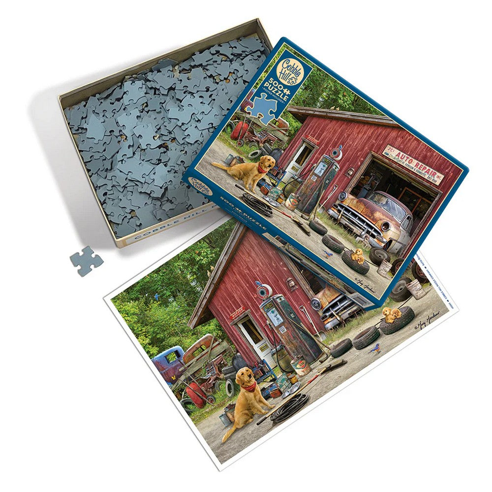 Jigsaw 500pc Cobble Hill - Auto Repair