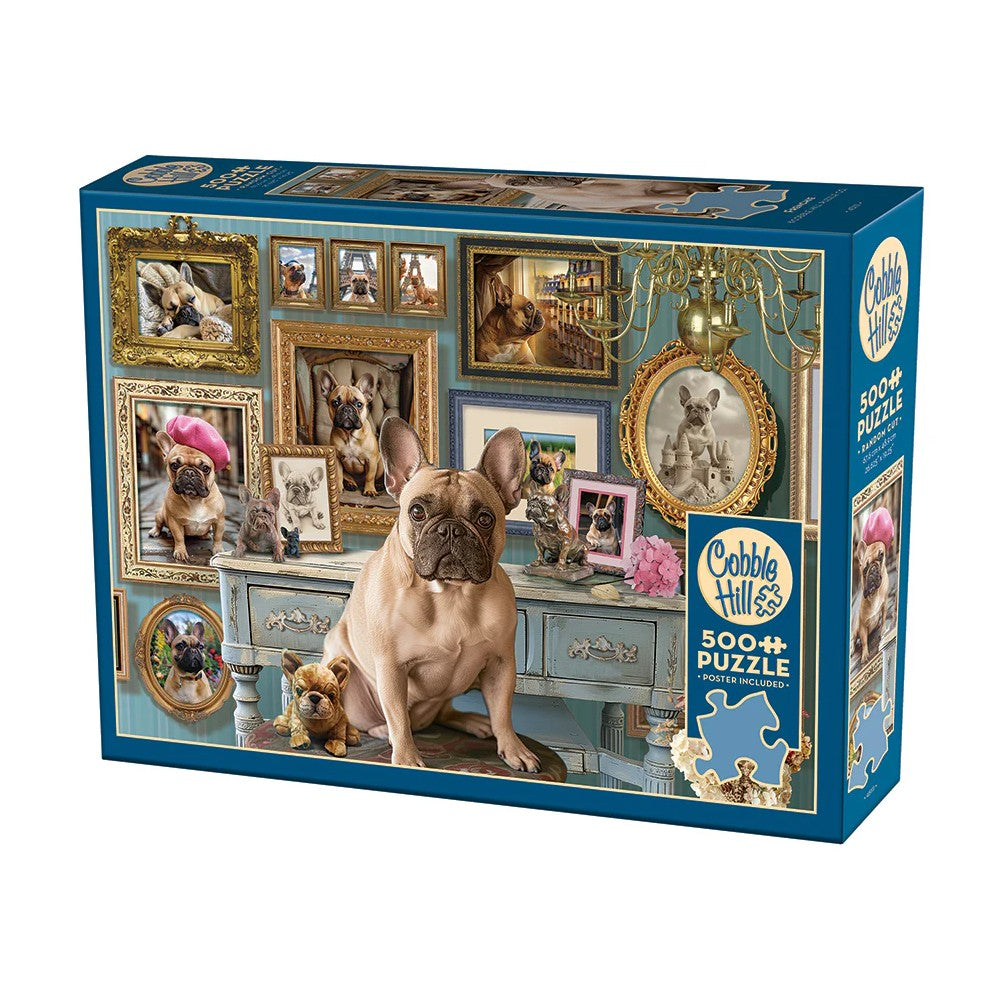 Jigsaw 500pc Cobble Hill - Frenchie 